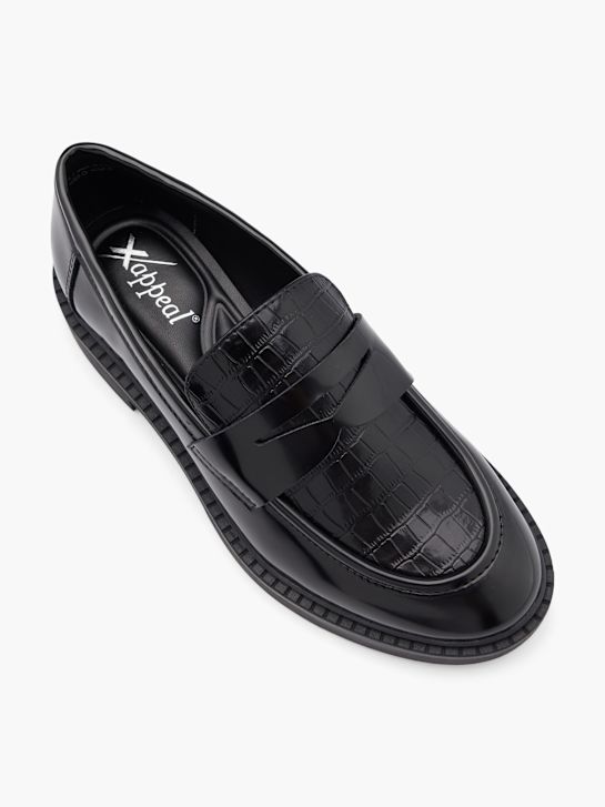 XAppeal Mocassins Noir 119002 2
