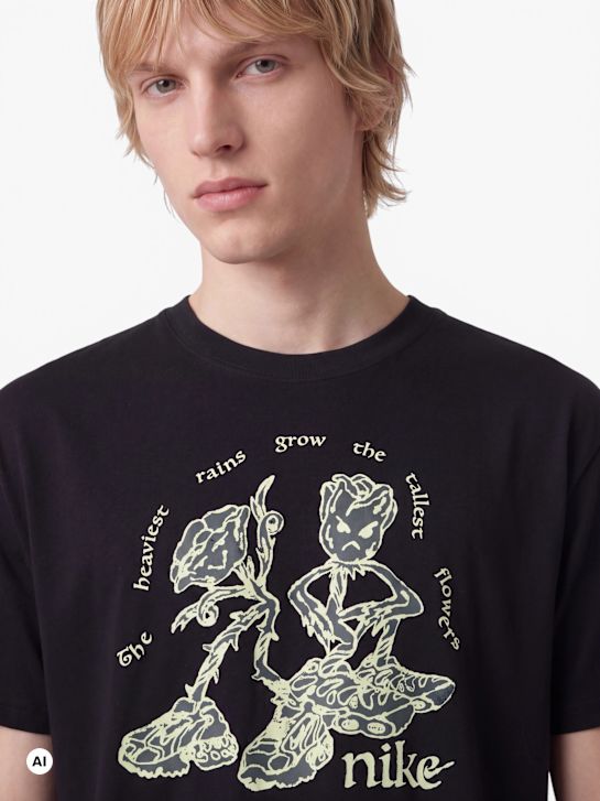 Nike Tee-shirt noir 119999 4