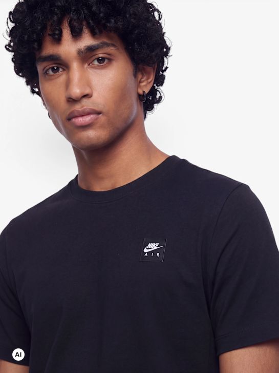 Nike Tee-shirt noir 120001 4