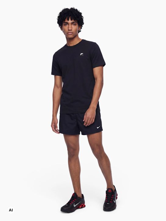 Nike Tee-shirt noir 120001 5