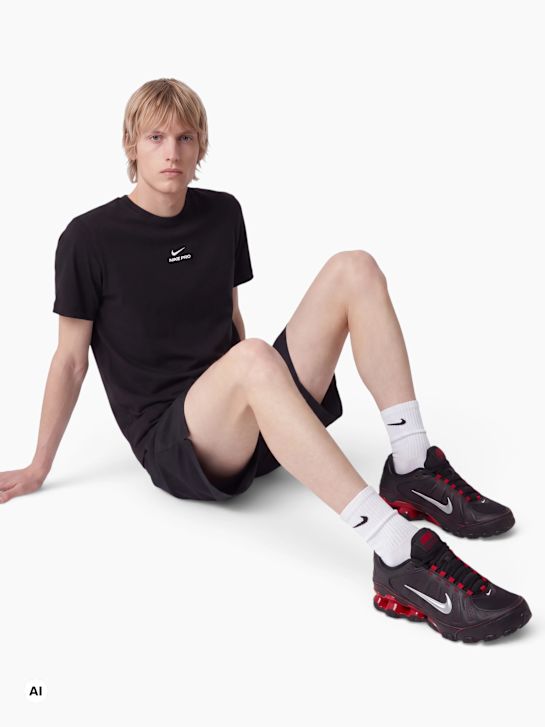 Nike T-Shirt Schwarz 120100 2
