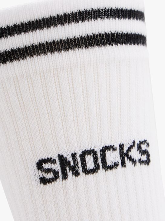 SNOCKS Socken Weiß 120144 3