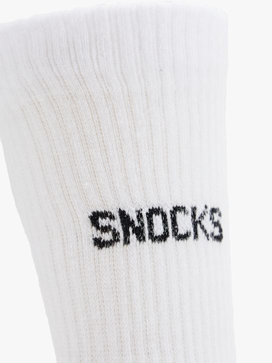 SNOCKS Socken Weiß 120158 3