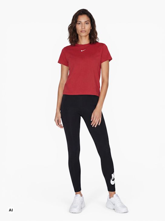 Nike Tee-shirt Rouge 120390 2