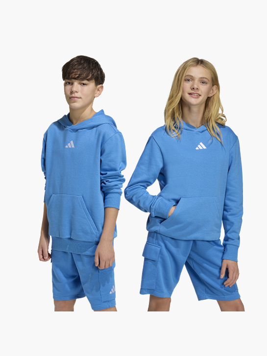 adidas Sweat à capuche Bleu clair 120386 3