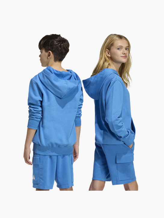 adidas Sweat à capuche Bleu clair 120386 4
