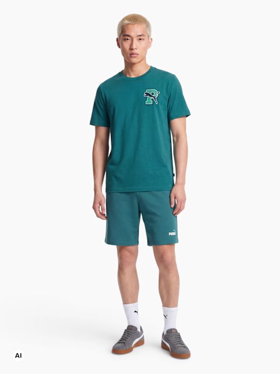 PUMA Tee-shirt Vert foncé 121779 1