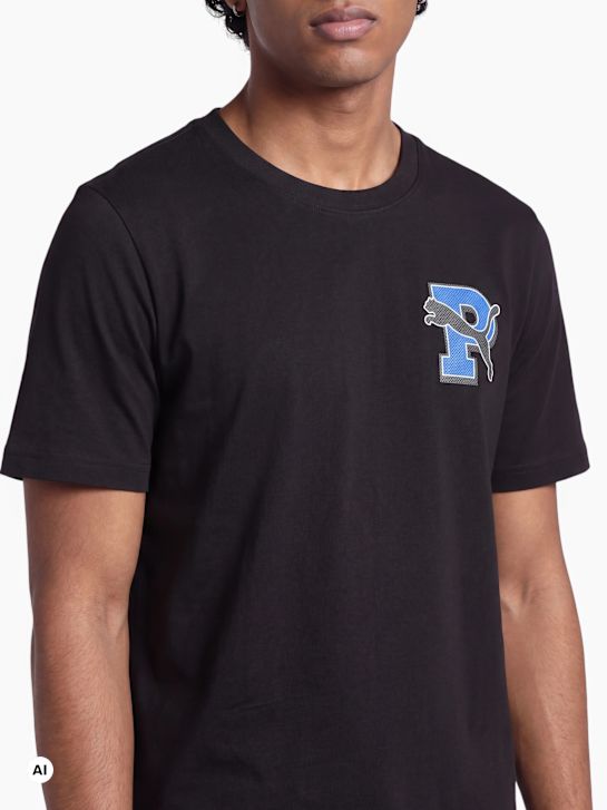 PUMA Tee-shirt noir 122110 2