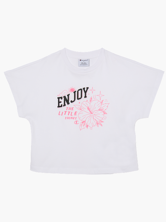 Champion Tee-shirt Blanc 124575 1