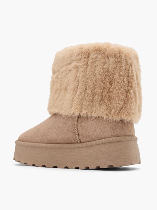 Claudia Ghizzani Vinterstøvle Beige 122341 3