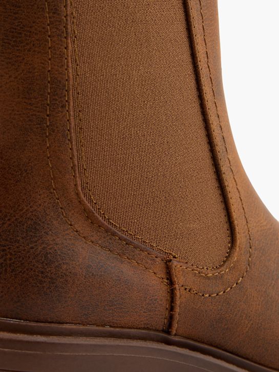 Claudia Ghizzani Højhælet chelsea boot Cognac 122339 5