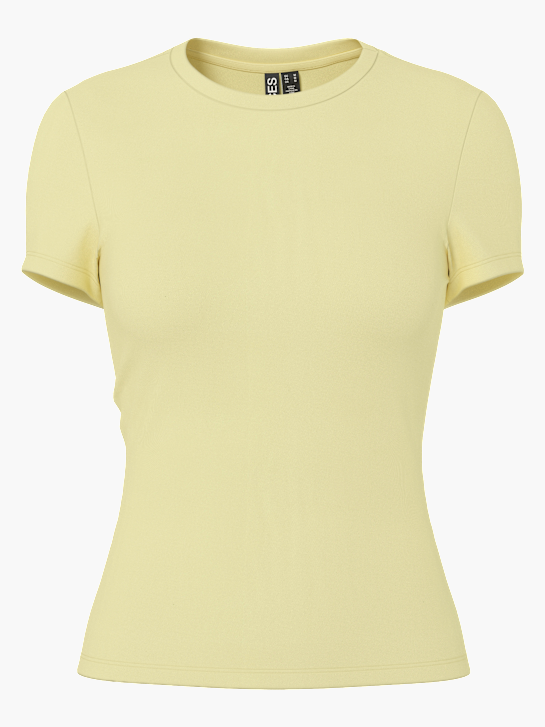 PIECES T-Shirt Gelb 122709 3