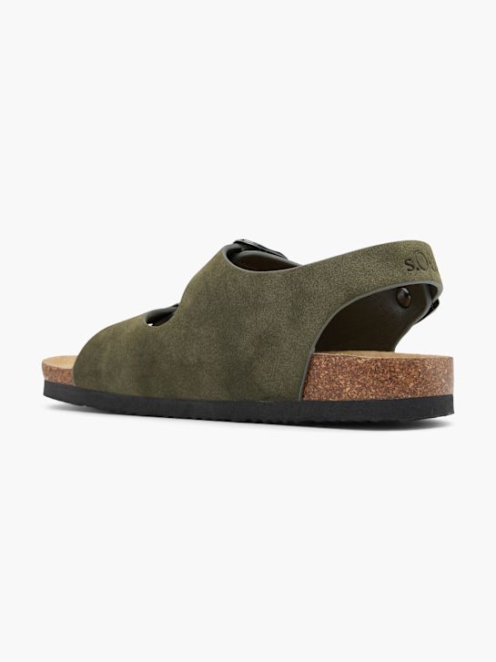 s.Oliver Sandály Khaki 122742 3