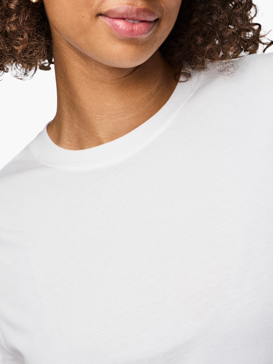 PIECES T-Shirt Weiß 122784 4