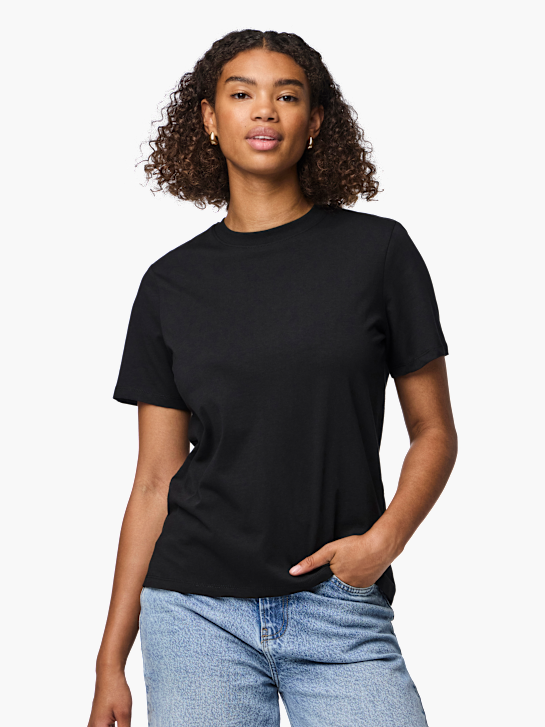 PIECES T-Shirt Schwarz 122788 3