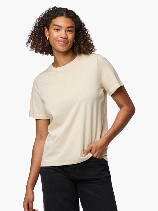 PIECES T-Shirt Beige 122789 3