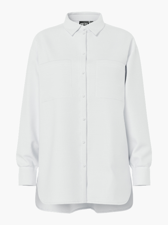 PIECES Bluse Weiß 122814 2