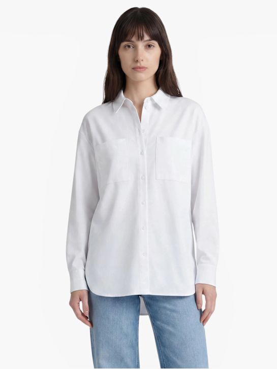 PIECES Bluse Weiß 122814 4