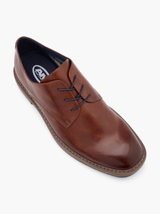 AM SHOE Businessschuh Braun 122968 2