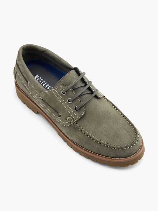 Mustang Mocassins Olive 123101 2