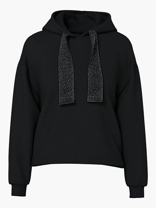PIECES Hoodie Schwarz 122962 1