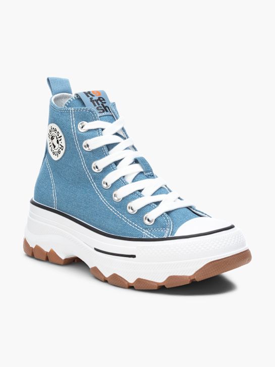 Refresh Sneakers tipo bota Denim 123026 2