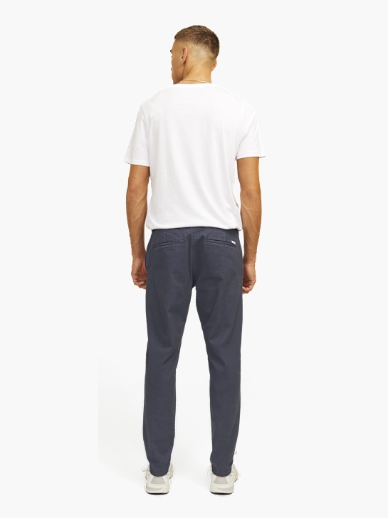 JJ Rebel Pantalon en tissu Bleu foncé 123040 4