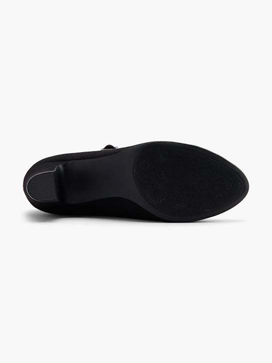 Graceland Escarpins à boucle Noir 123138 4