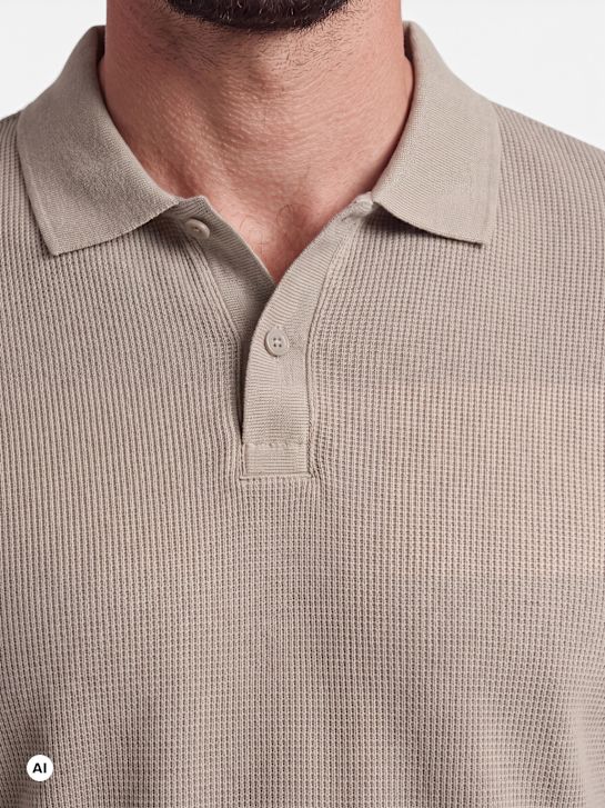 JJ Rebel Polo-Shirt Beige 123097 4