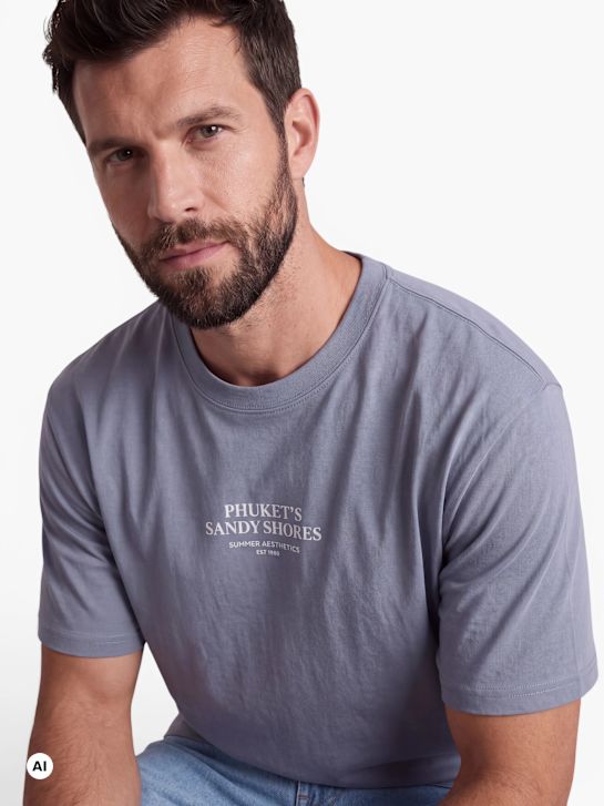 JJ Rebel T-Shirt Grau 123136 4