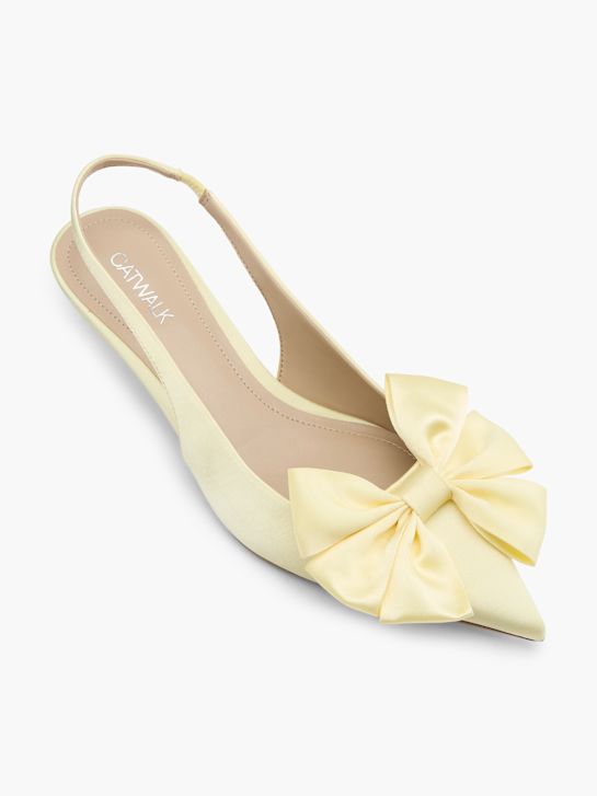 Catwalk Slingback salonke Žuta 123422 2