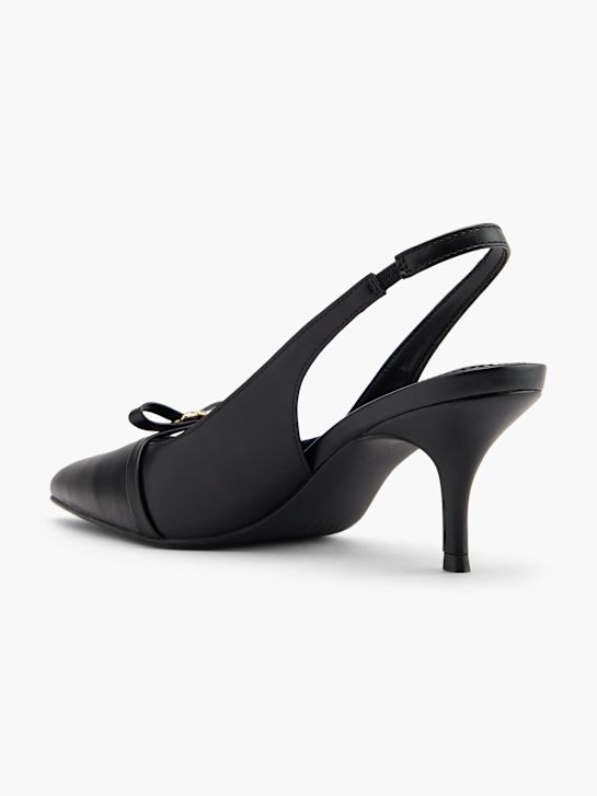 Graceland Pantofi sling Negru 123424 3