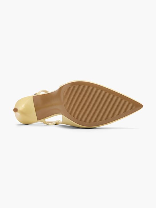 Catwalk Slingback salonarji Rumena 123428 4