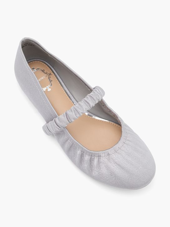 Bridgerton Ballerines Argent 123543 2