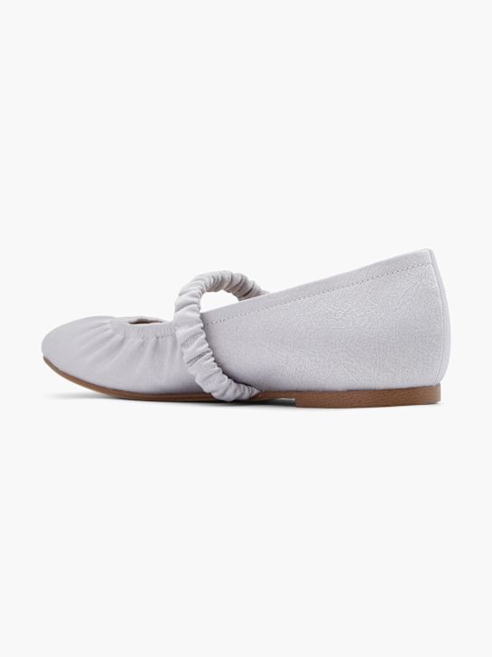 Bridgerton Ballerines Argent 123543 3