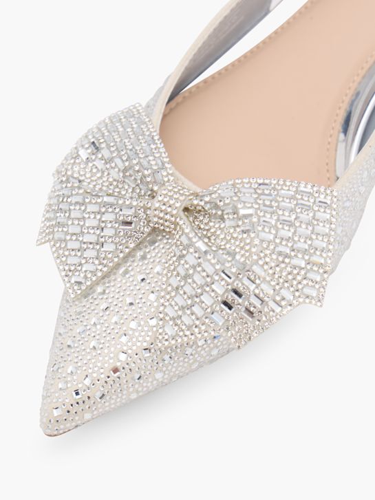 Bridgerton Slingback pump Silver 123545 5