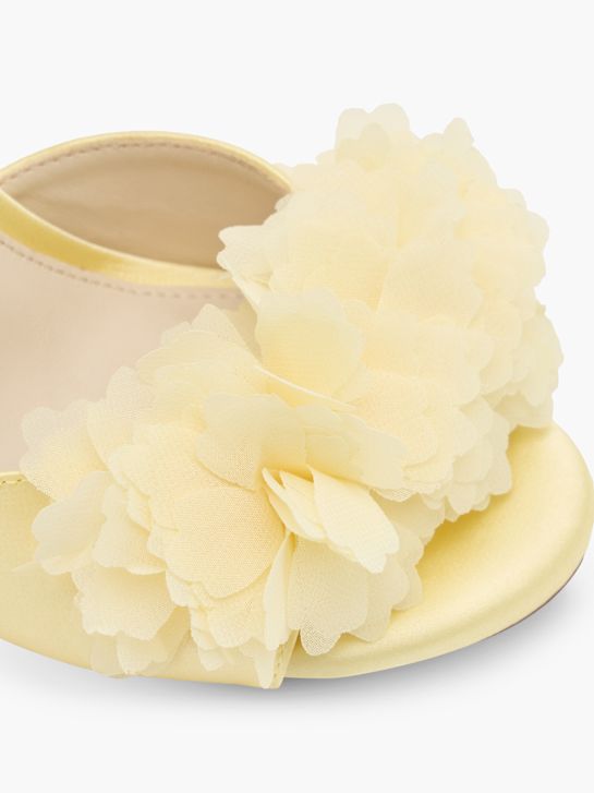 Bridgerton Sandale cu toc Galben 123546 5