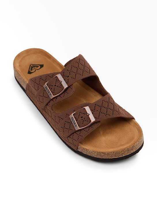 ROXY Tieffuß Pantolette Braun 123970 2