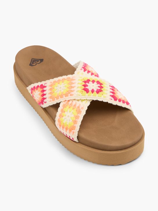 ROXY Tieffuß Pantolette Beige 123975 2