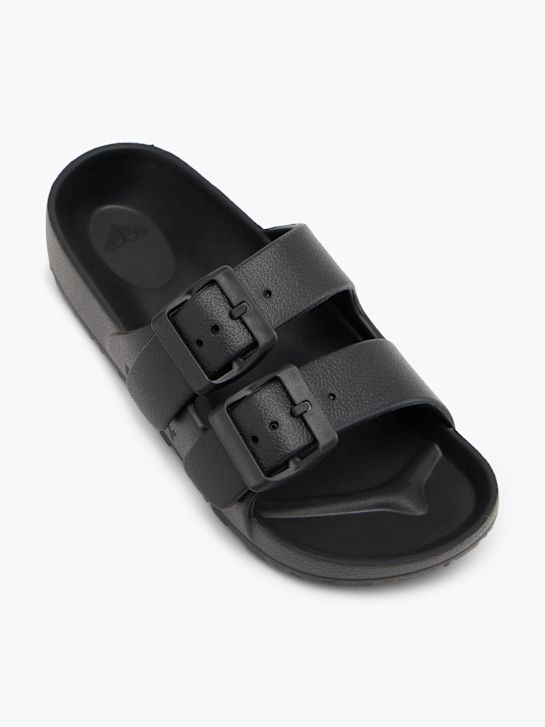 ROXY Tieffuß Pantolette Schwarz 123978 2