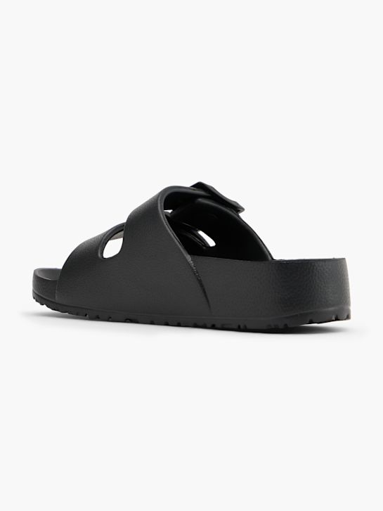 ROXY Tieffuß Pantolette Schwarz 123978 3