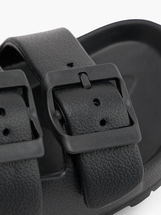 ROXY Tieffuß Pantolette Schwarz 123978 5