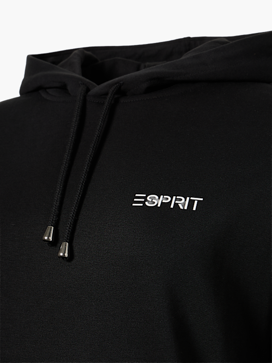 ESPRIT Sweat à capuche Noir 124040 5