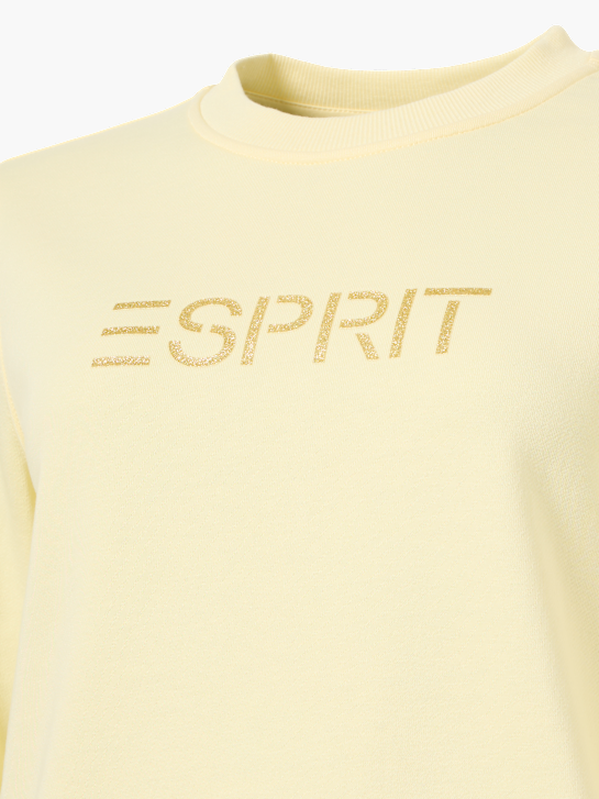 ESPRIT Sweatshirt Gelb 124044 5