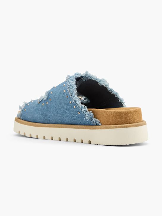Mustang Flache Pantolette Jeans 124094 3