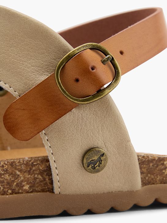 Mustang Sandale Beige 124087 5
