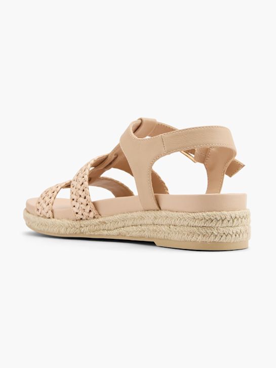 ESPRIT Sandály na podpatku Béžová 124142 3