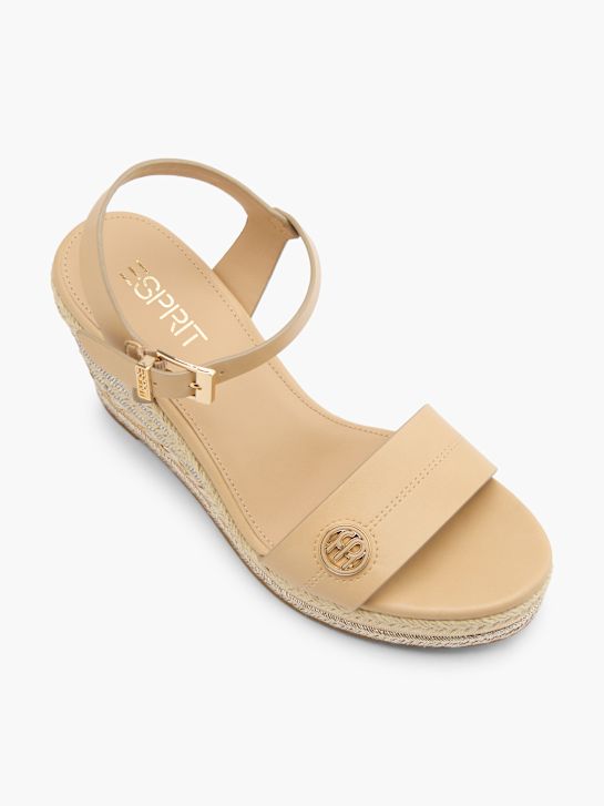 ESPRIT Сандали с ток Бежов 124139 2