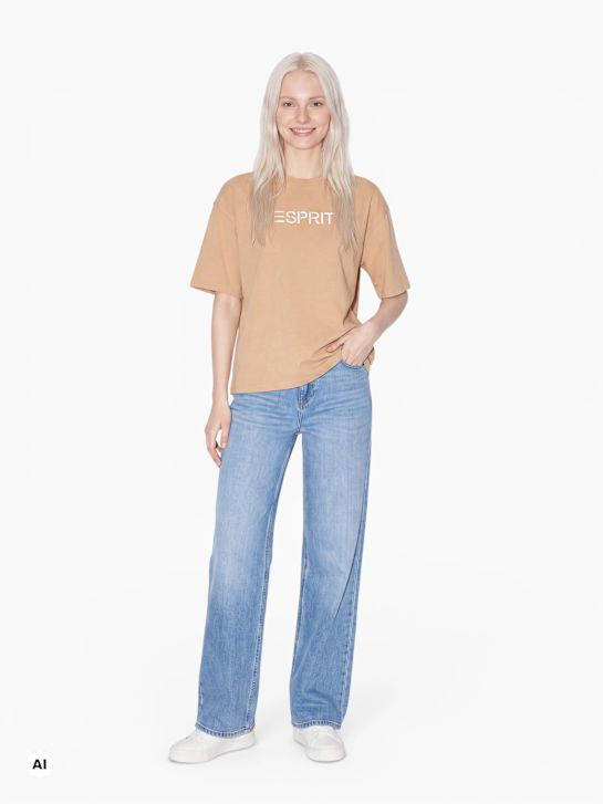 ESPRIT Tee-shirt Beige 124128 2