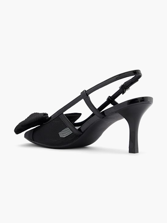 Catwalk Décolleté con cinturino Nero 124146 3